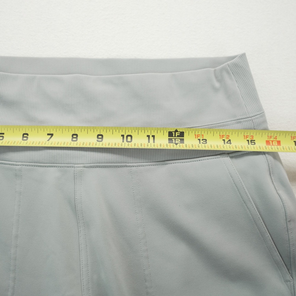 Athleta Venice High Rise Jogger Pants Grey High Rise Ribbed Cuff Womens M - Picture 3 of 10